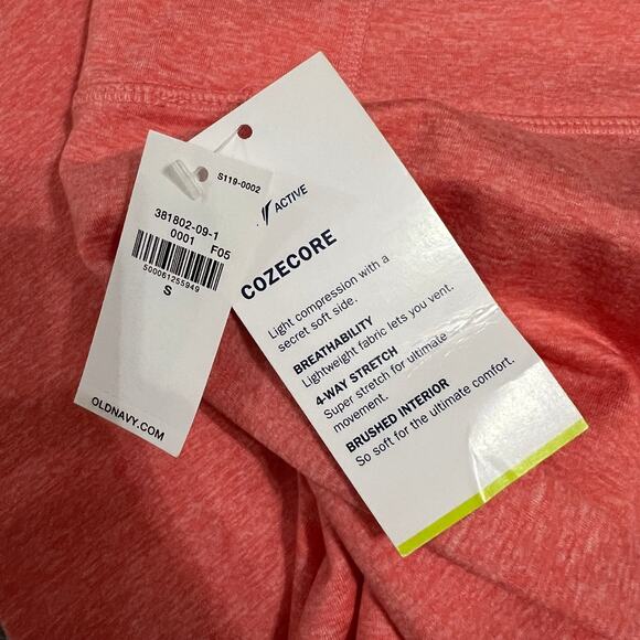 Old Navy Women’s Cropped Go Dry Leggings size Small NWT - Picture 4 of 5